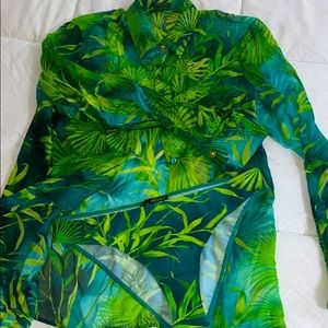 NWT VERSACE Jungle Print Bikini Bottom